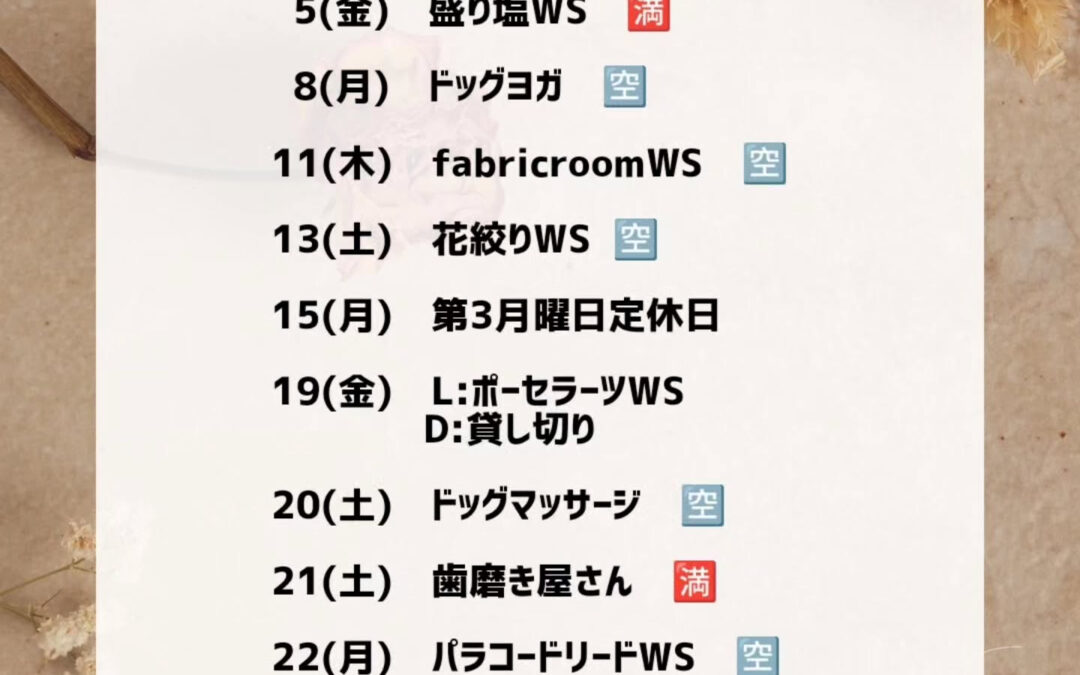 いつも笑顔WanCoFamiliarをご利用頂きありがとうご